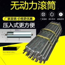 Unpowered roller push-in roller support roller galvanized stainless steel assembly line conveyor belt unloading slide artifact