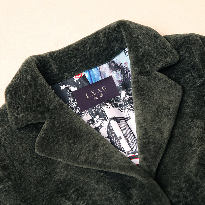 Manteau de fourrure femme LEAG   - Ref 3172037 Image 3