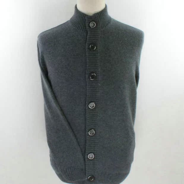 Áo len cashmere nam nửa áo len cao cổ Nội Mông dày áo len trung niên áo len dài tay áo len màu rắn áo phông nam hàng hiệu