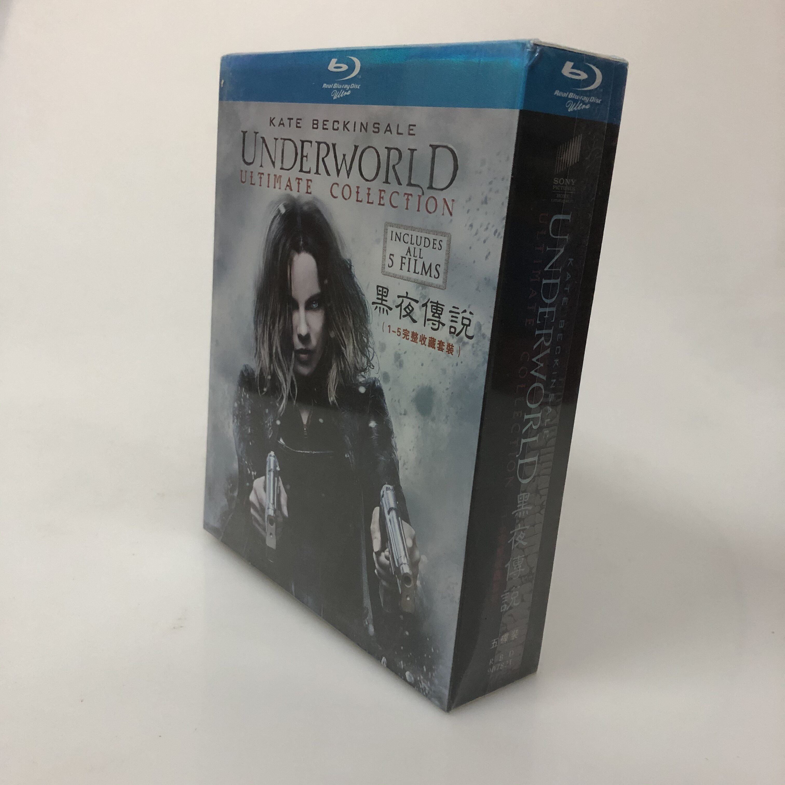 The Legend of the Night 1-5 movies Complete set Sci-fi Thriller BD Blu-ray disc 1080P HD collection edition