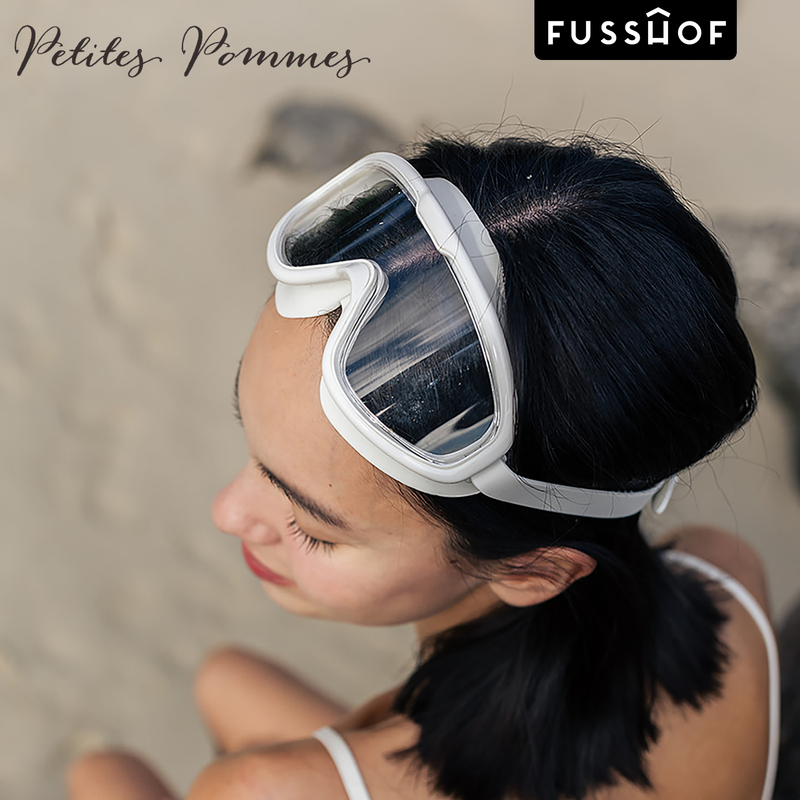 Danish Petites Pommes Adult and Youth Swimming Goggles Waterproof High-Definition Large-Frame Swimming Goggles Silicone Parent-Child
