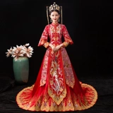 Традиционный свадебный наряд Сюхэ, элитное свадебное платье, плащ, коллекция 2023