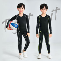 Basket Man Fall Children Fitness Speed Jersey Inner Hitch Long Sleeve Basketball Training Beat Undershirt Male Girl Tight Fit Suit