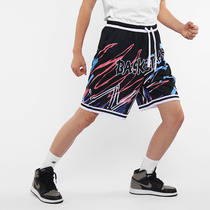 Basket Men Basketball Shorts Mens Summer Loose Sports Fitness Training 50% Pants Speed Dry Trend Running Casual Jersey Pants