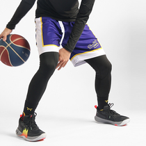 Basket leggings mens high-performance sports training pants fitness trousers autumn and winter thin running basketball bottoming compression pants