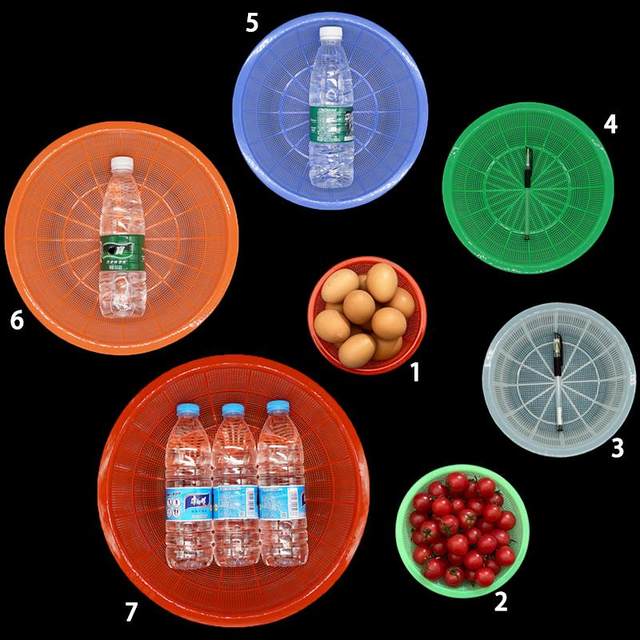 Super miniature rice basket cooked rubber leaking basket for household use