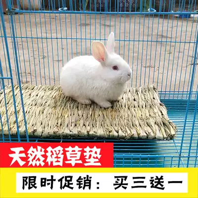 Pet lop-eared rabbit warm foot mat straw mat cage mat dwarf rabbit special supplies rabbit supporting Guinea pig Dutch pig