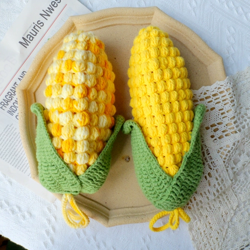 Плетеный крючок для вязания, пенал, трикотажный набор материалов ручной работы, кукурузные зерна, «сделай сам», подарок на день рождения