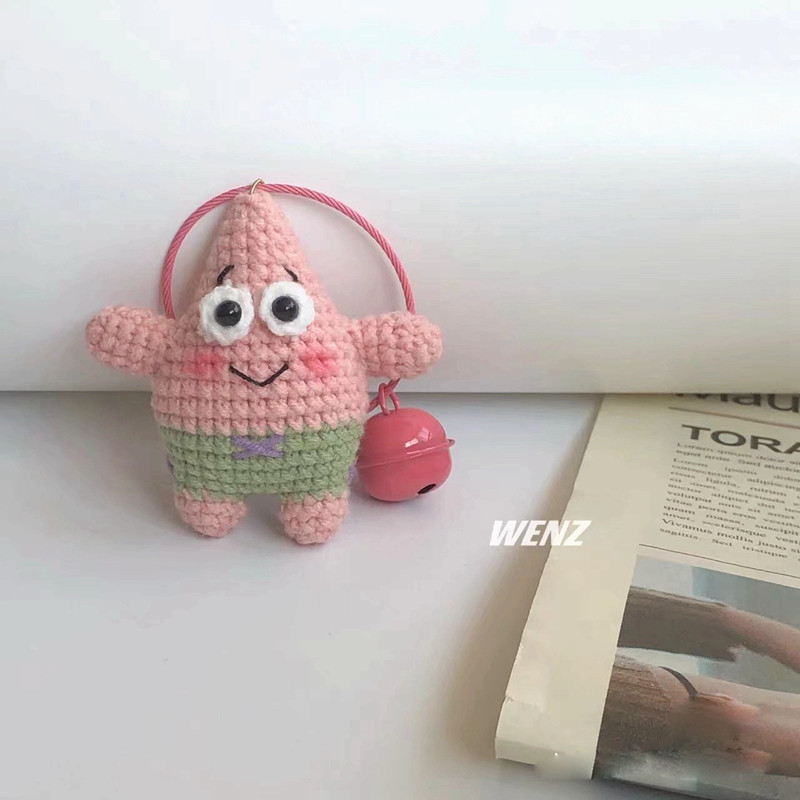 Плетеная кукла, подвеска ручной работы, поролоновый детский брелок, крючок для вязания, набор материалов, DIY 