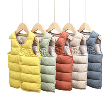 秋冬季新款儿童羽绒棉马甲