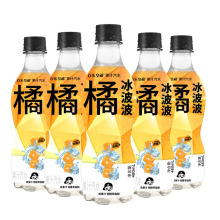 【百乐皇禧】冰橘波波果汁汽水480ml*4瓶