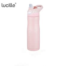 美国lucille便携运动大容量水杯