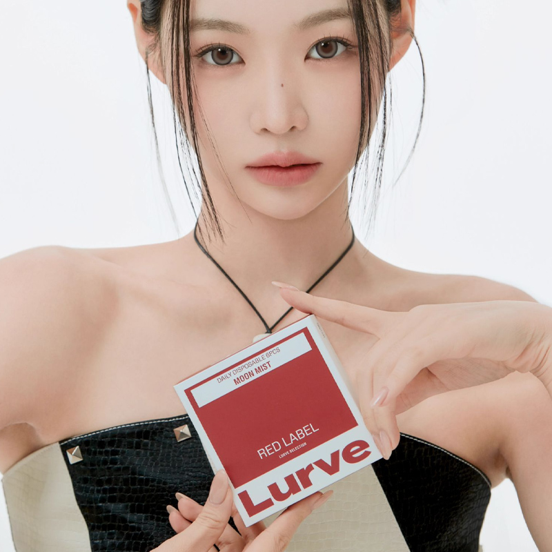 【立即加购】Lurve美瞳柏林布偶红标日抛彩色隐形眼镜6片大直径