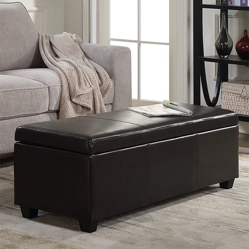 Household storage stool solid wood shoe changing stool shoe cabinet simple modern sofa stool multi-functional storage stool entry bench