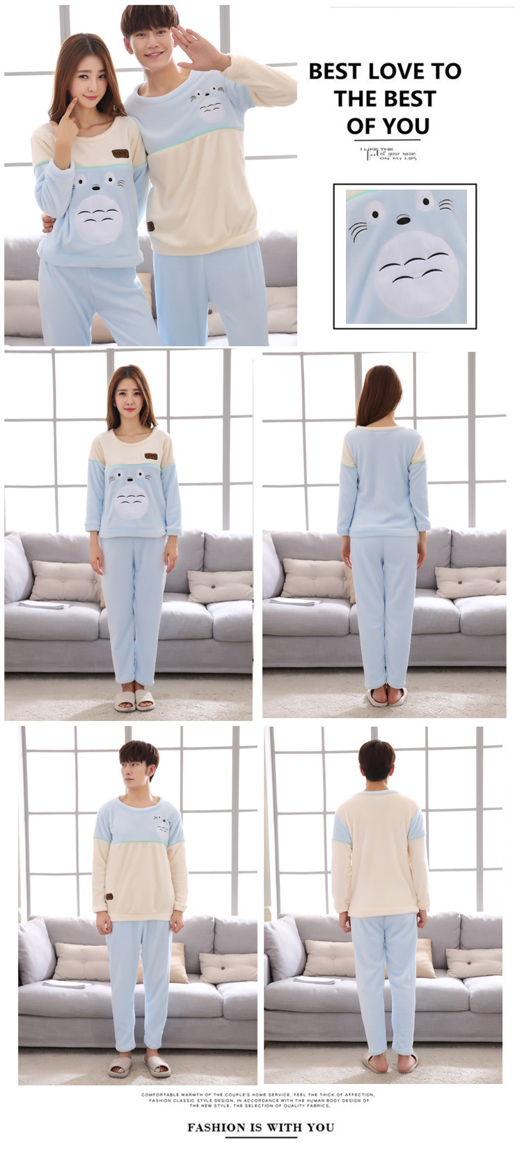 Pyjama mixte OTHER   en Polyester Polyester  à manches longues - Ref 3005594 Image 22