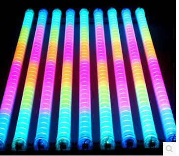 Advertising sign internal control coloured monochrome LED full color neon digital tube screen outline running horse light