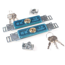 Rolling door lock rolling door lock cross anti-theft door lock copper core rolling door lock roll gate lock Middle