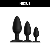 British Nexus-Butt Plug Trio Anal Plug Training Set Large medium and small spot