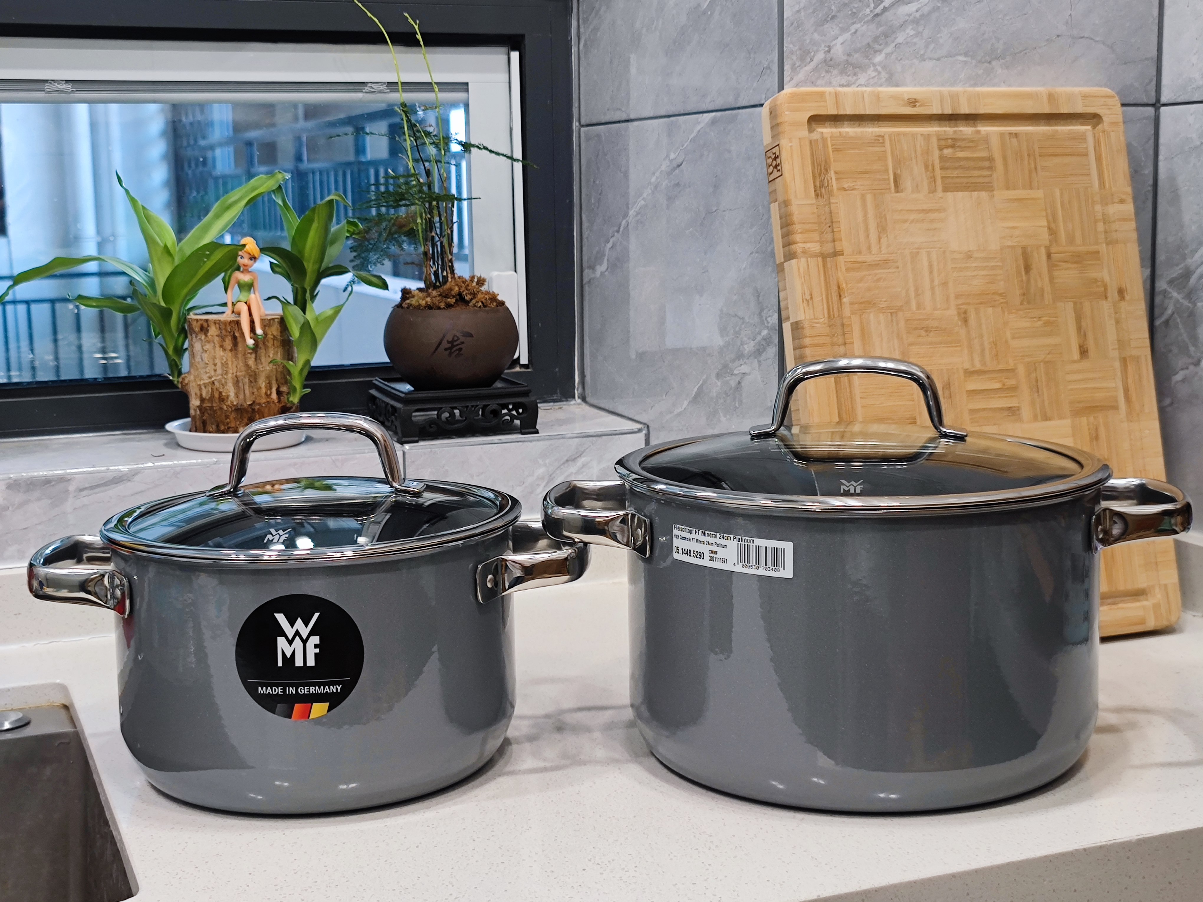German manufacturing raw clothing imports WMF Futenbao Nai color rice soup pot saucepan cooking pan cooking pan steamer special cabinet-Taobao