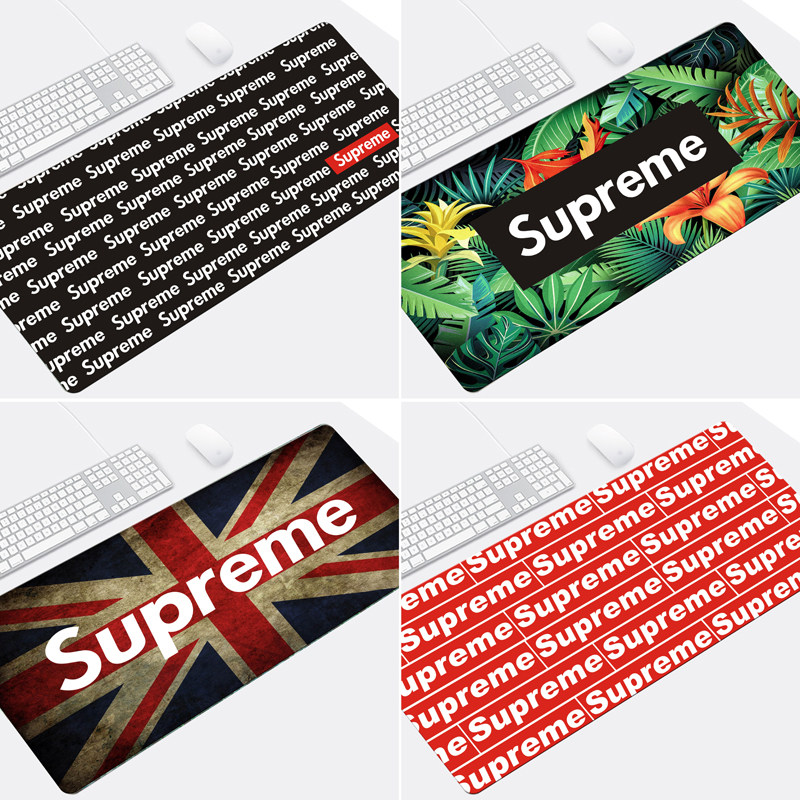 Fashion supreme atmosphere male and female universal minimalist personality oversized lengthened thickened sliding mouse table mat