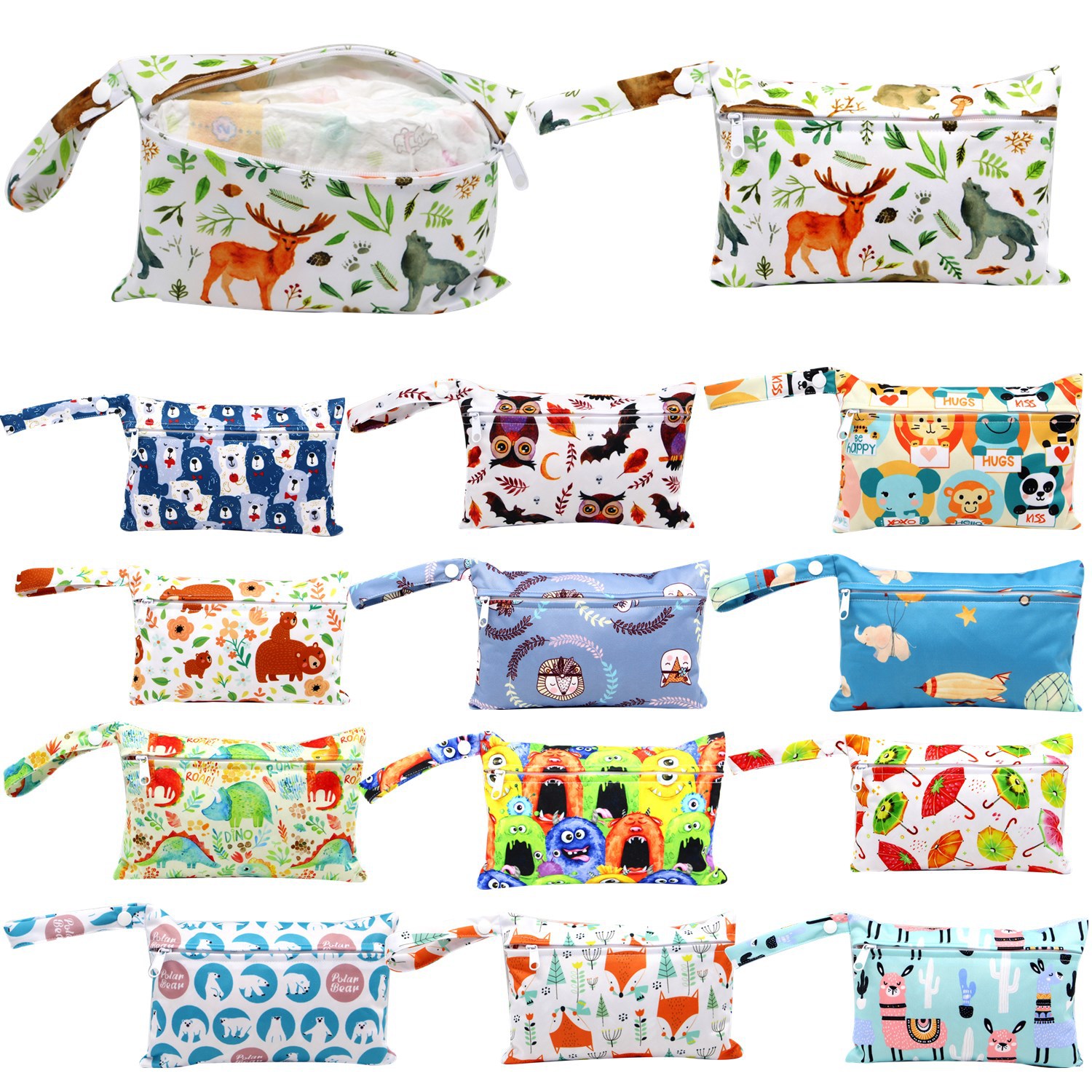 Baby diaper not wet storage bag out portable diaper bag waterproof diaper bag baby supplies diaper bag