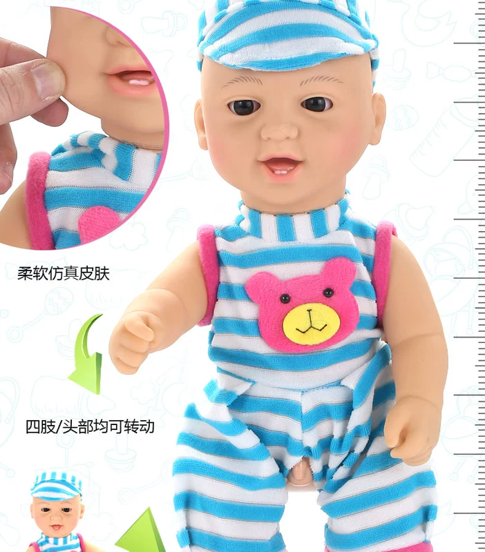 Năm mới mô phỏng món quà búp bê cho bé có thể nói chuyện búp bê thông minh chơi nhà giáo dục sớm bé gái đồ chơi trẻ em