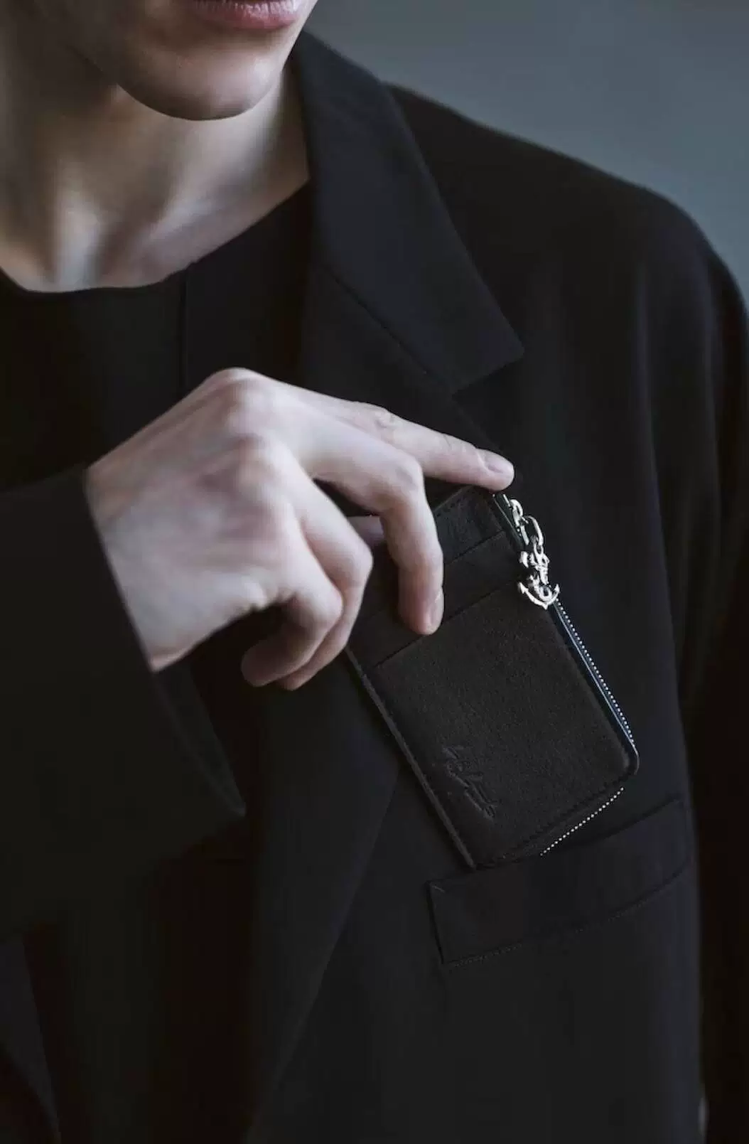 !Покупатель в Японии Yohji Yamamoto Homme 24SS distressed card holder wallet limited