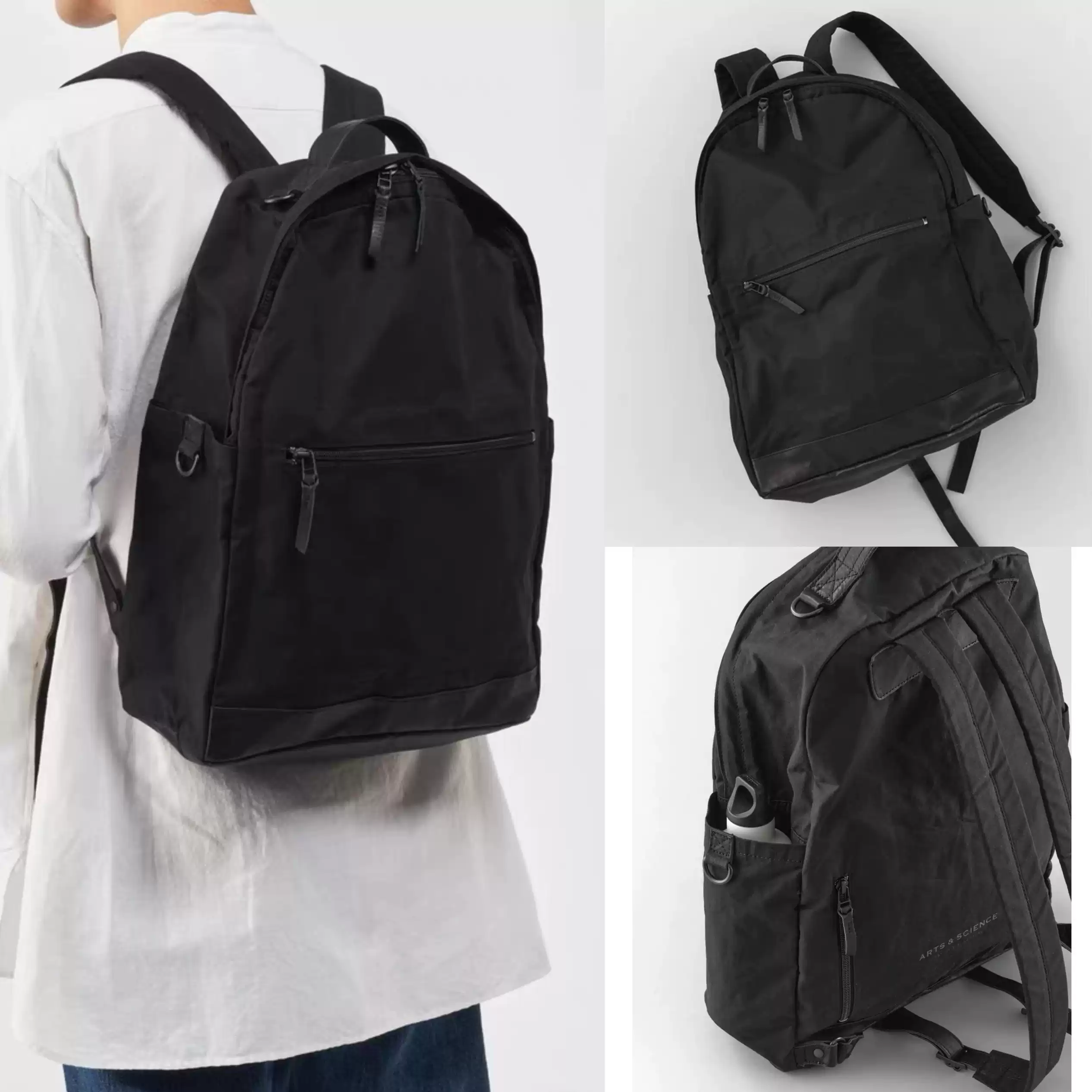 日本代购arts & science 双肩包Front Pocket Square Backpack 2-淘宝 