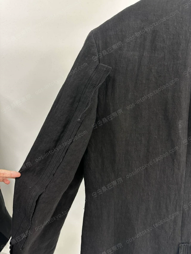 [Скидка! LOOK15 Японские покупки Yohji Y's для мужчин 24SS льняной пиджак]