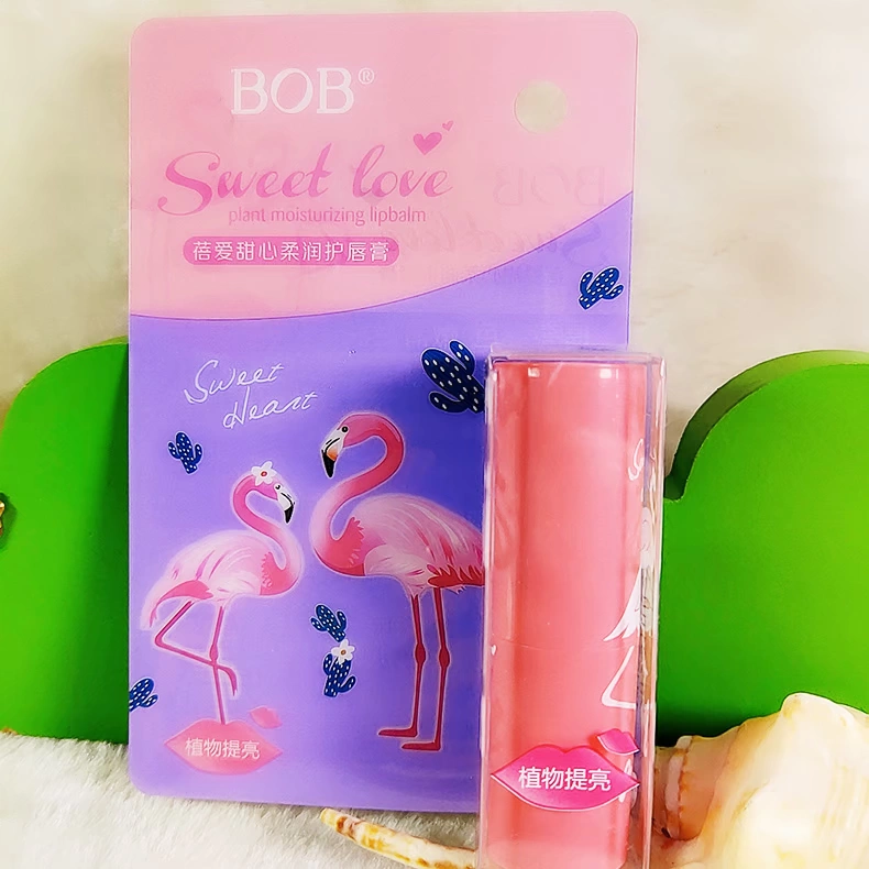 Chính hãng BOB Bei Ai Sweetheart Soft Lip Balm không màu Dưỡng ẩm Dưỡng ẩm Thực vật Sửa chữa Chống nứt nẻ Học sinh - Son môi