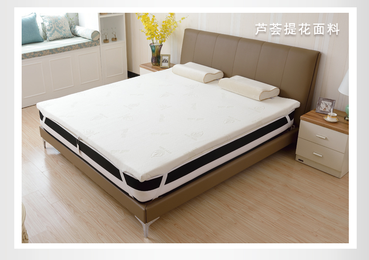 Non-slip Latex Nệm Cover Simmons Giường 笠 Bông Bìa Bụi Che Đầy Đủ dây kéo Có Thể Tháo Rời Giường Bìa