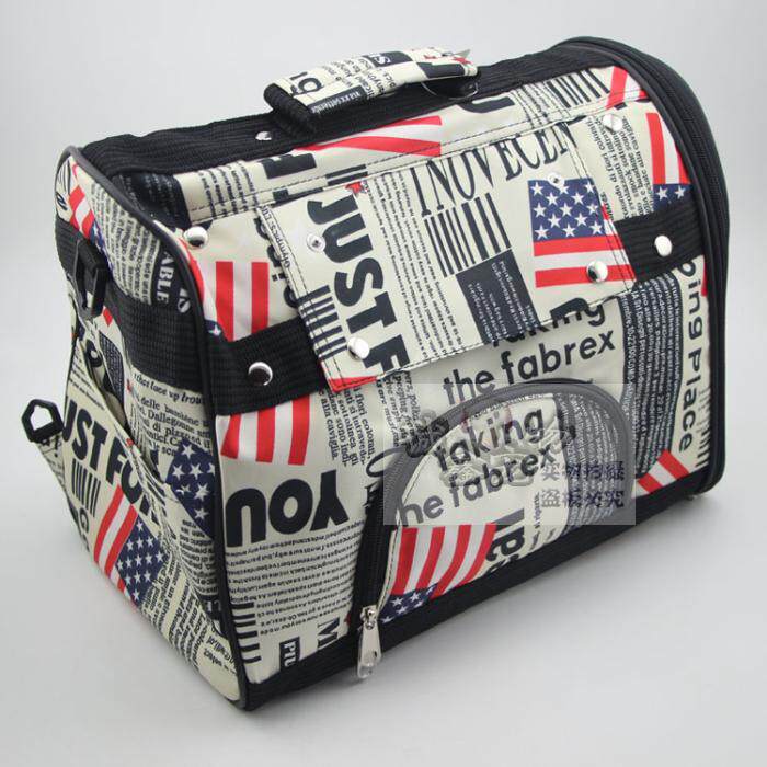 High quality pet bag travel bag dog bag cat bag slung shoulder bag take subway fully enclosed safety