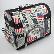 High quality pet bag travel bag dog bag cat bag slung shoulder bag take subway fully enclosed safety