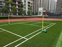 Mobile Badminton Post Badminton Net Frame Portable Indoor and Outdoor Badminton Post with Wheels Special Price