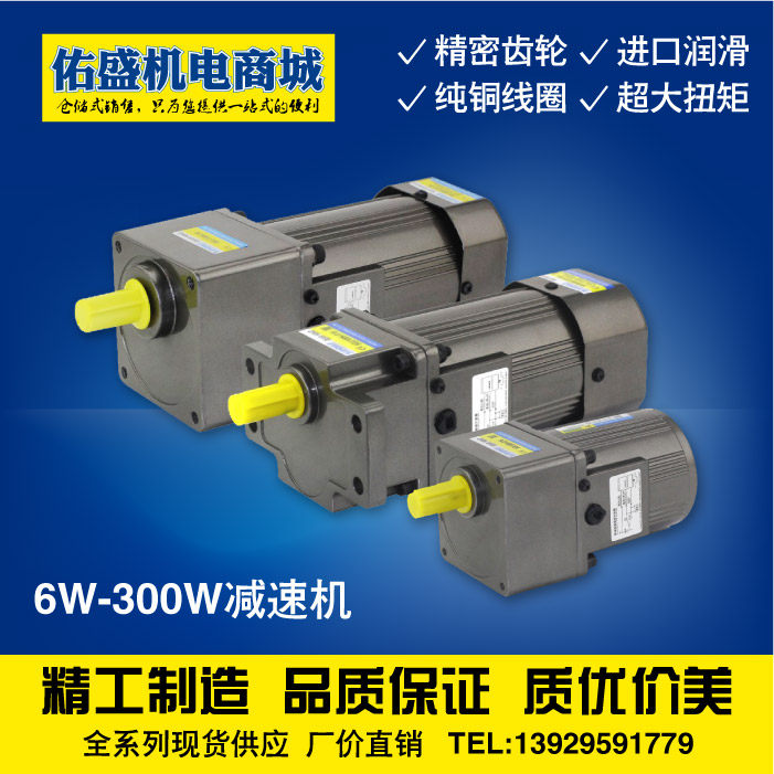 HOULE haute motor 6W to 400W AC variable-speed machine single-phase 220V speed reducer positive reversal motor