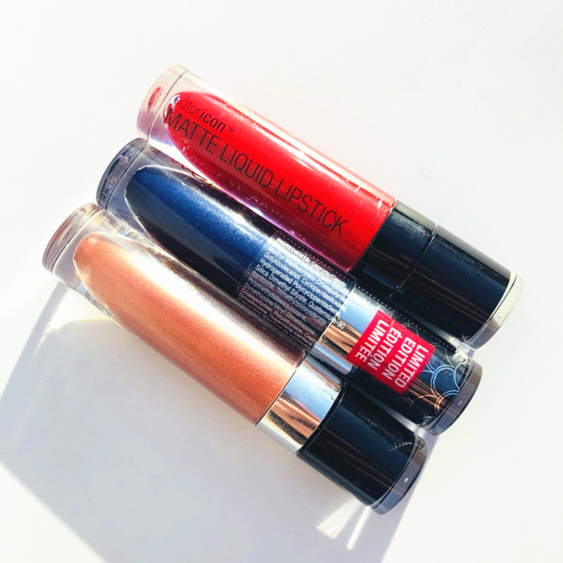 Pick up missed, really good use USA W limited metal glossy matt lip glazed liquid lip glazed 1F4