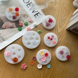 Трехмерный горный чай с розой в составе, силиконовая форма, «сделай сам», 3D цветок