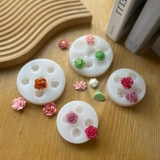 Трехмерный горный чай с розой в составе, силиконовая форма, «сделай сам», 3D цветок