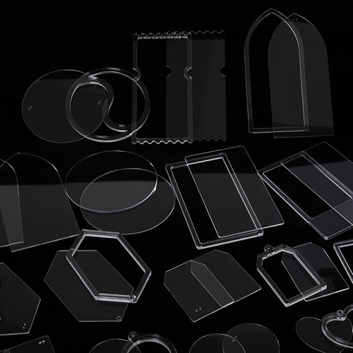 Ручная работа, маджонг потока, класс А, акриловая доска, зыбучий песок, стоячий материал для облицовки маджонга, упаковка потока магука, аксессуары для домашнего изготовления