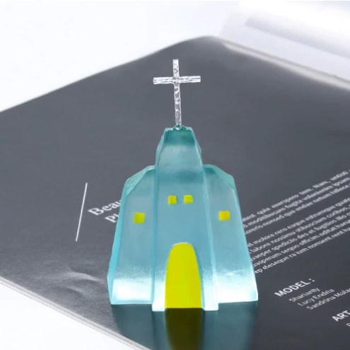 Эпоксидная смола, домик, силиконовая форма, «сделай сам», облако