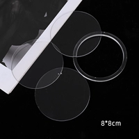 Акриловый, диаметр 8мм, 8см