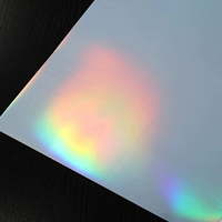 Наклейки с холодным ламинированием - обычное серебро (непрозрачные)