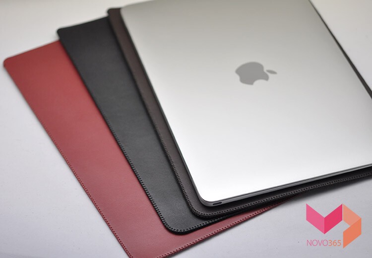 Very Thin and Light Apple MacBook 12 Pro 13.3 Protective Case Leather Case Direct Insert Pocket Liner Bag