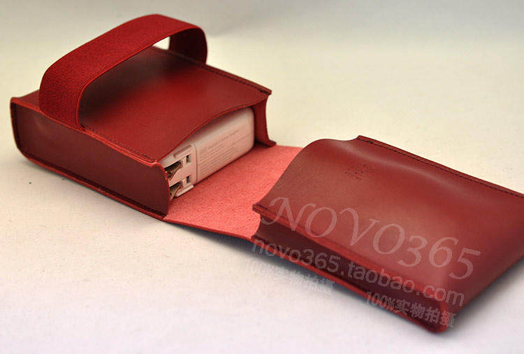 Portable scratch-resistant leather case Apple notebook tablet power pack protective case double-layer power mouse put together