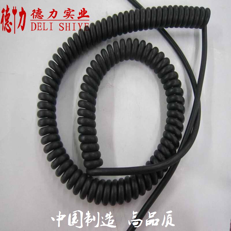 Direct copper spiral wire 2 core 3 core 4 core spring OD3 0mm 3 5mm tensile 2 3 4 5 Inventory