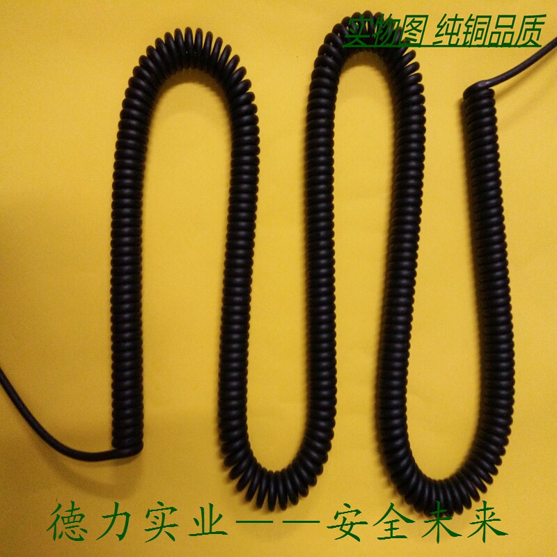 Spiral wire matte surface 2 core 3 core 4 core 5 core 11 core 0.12 0.3 0.5 square hardy spring line ROSH