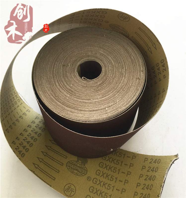 Rhino Hard Sand Belt Paper Wood Sculpted Root Engraving Polished Sanding Sand Paper Corner Mill Electric Drill Special Hard Sandpaper