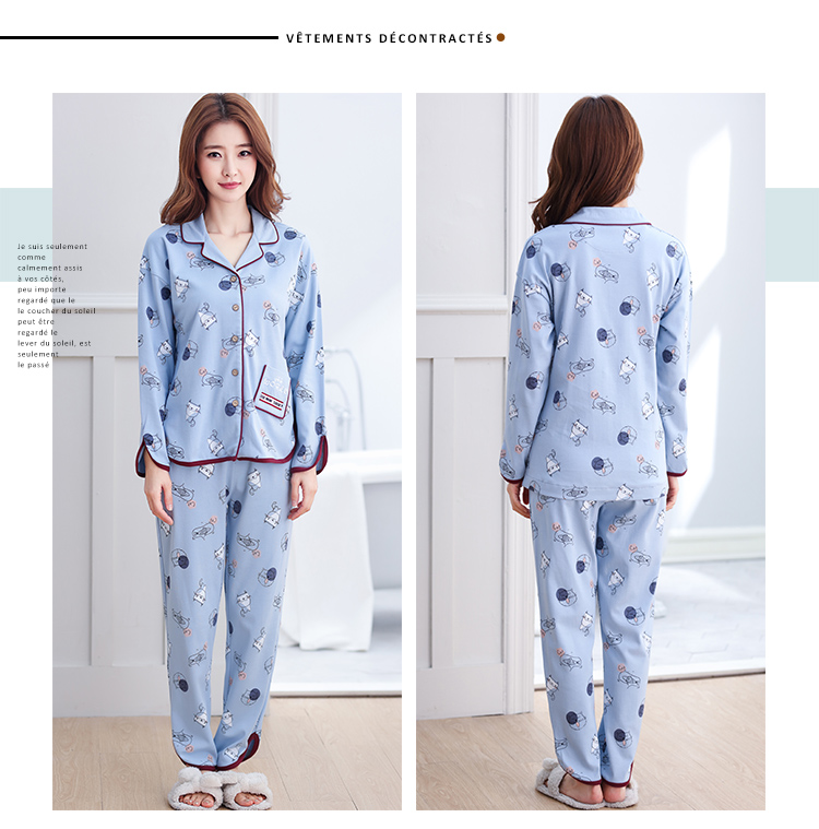 Pyjama pour femme OTHER   en Coton à manches longues - Ref 2987782 Image 85