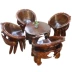 Big Crab Ghế Indonesia Iron Pear Tree Root Tea Root Root Khắc Toàn bộ Nội thất gỗ gụ Trang trí toàn bộ Gỗ Khắc Bàn trà Bàn trà - Các món ăn khao khát gốc bàn ghế gốc cây nhãn Các món ăn khao khát gốc