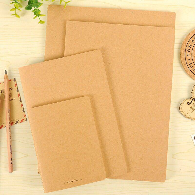 Initial pint pure cow leather car line Bennotebook minimalist blank inner page notebook stationery remember the book of the book